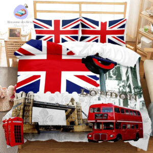 housse de couette Londres Drapeaux