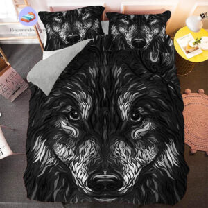 housse de couette Loup 140x200