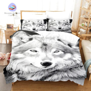 housse de couette Loup Animal