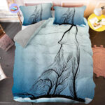 housse de couette Loup Dessin