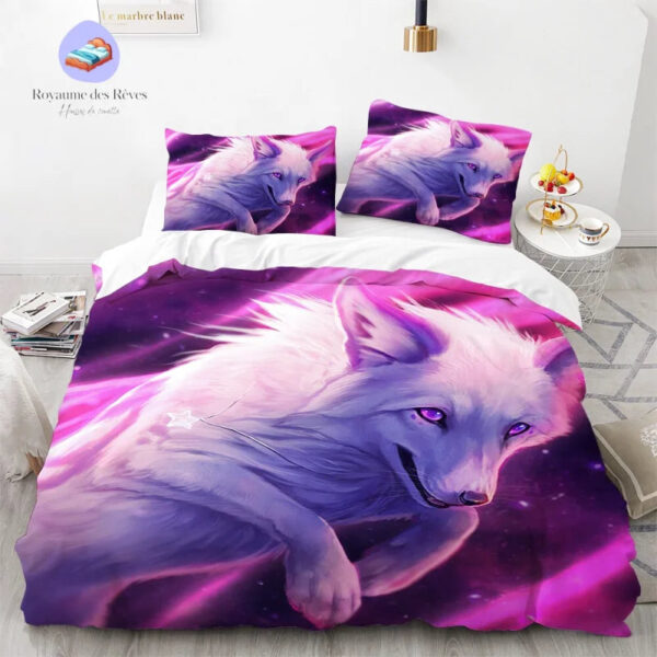 housse de couette Loup Fille