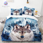 housse de couette Loup Haut Doubs