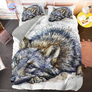 Housse de couette Loup Mignon