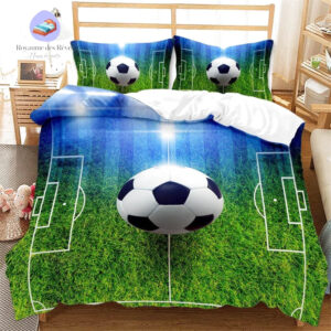 housse de couette terrain de football