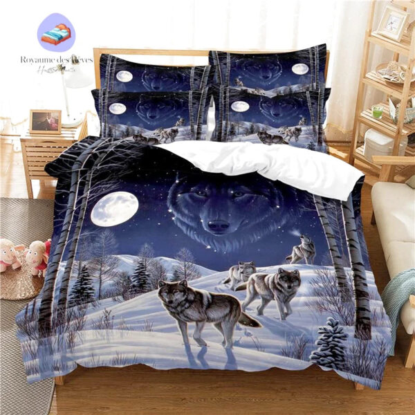 housse de couette Meute de Loup
