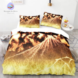 housse de couette Montagne Eruption