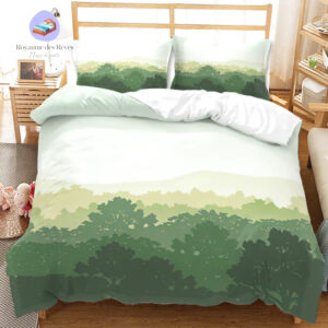 housse de couette Montagne Forêt