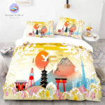housse de couette Montagne Japon