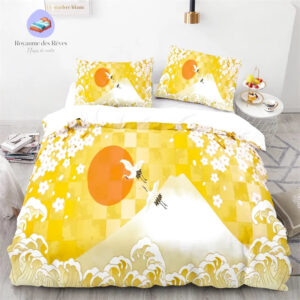 housse de couette Montagne Mont Fuji