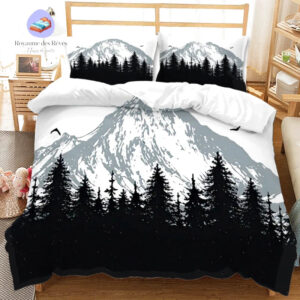 housse de couette Montagne Ombrée