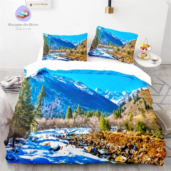 housse de couette Montagne Panoramique