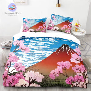 housse de couette Montagne Volcan