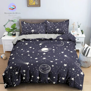 housse de couette Motif Espace