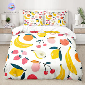 housse de couette Motif Fruits