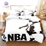 housse de couette NBA Blanche