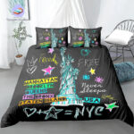 housse de couette New York Brooklyn