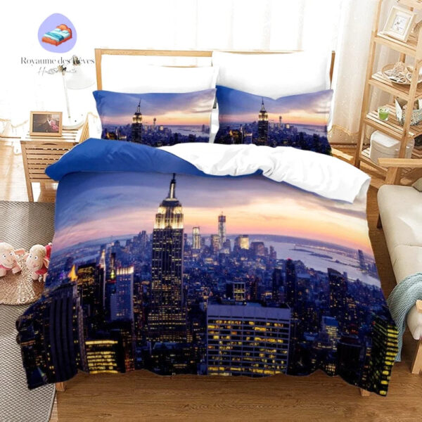 housse de couette New York Manhattan