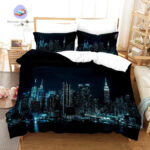 housse de couette New York Nuit