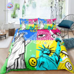 housse de couette New York Peace