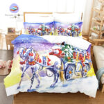 housse de couette Noel 140x200