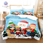 housse de couette Noel Famille