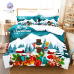 housse de couette Noel Neige