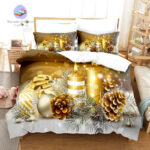 housse de couette Noel Réveillon