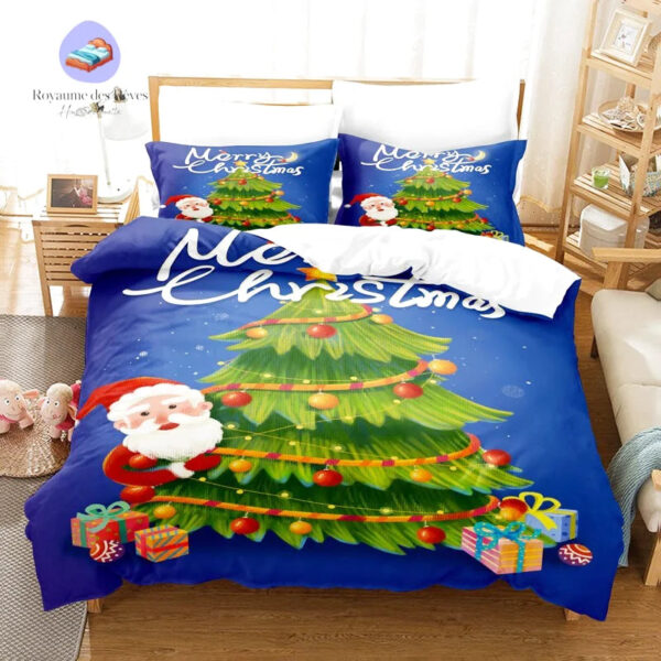 housse de couette Noël Sapin