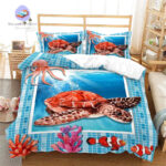 housse de couette Océan Poisson Clown