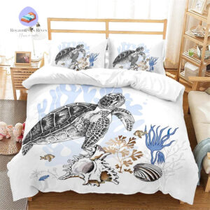 housse de couette Océan Tortue