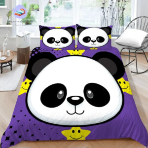 housse de couette panda