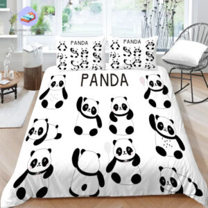 housse de couette Panda Enfant