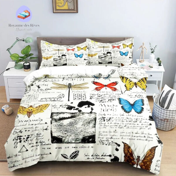 housse de couette Papillon