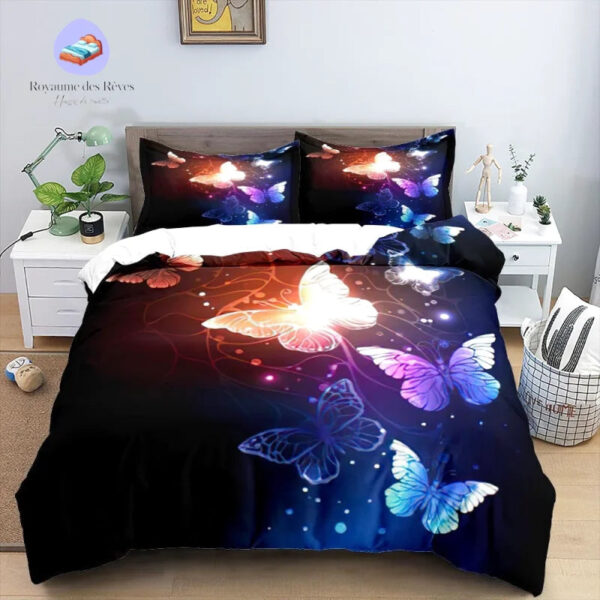 Papillon Moderne en couleurs vibrantes