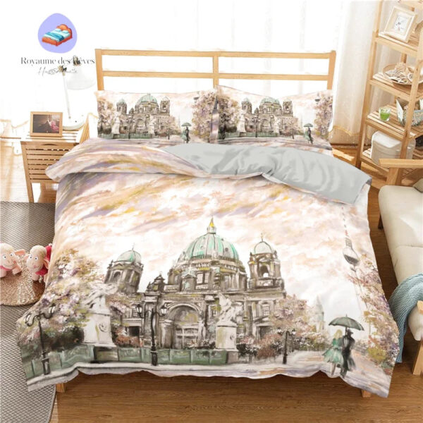 housse de couette Paris Cathédrale