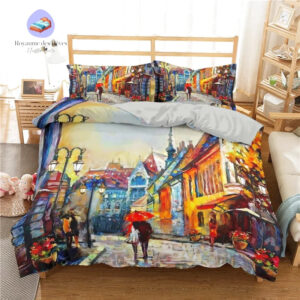 housse de couette Paris Peinture