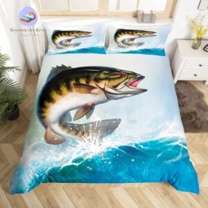 housse de couette Pêcheur en Mer