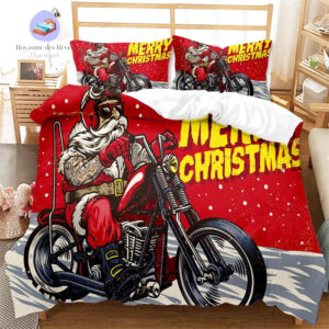 Père Noël en Moto