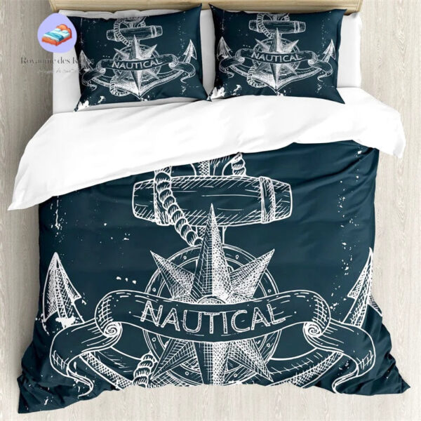 housse de couette Pirate Ancre