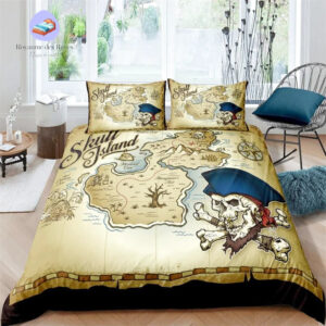 housse de couette Pirate Carte