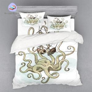 housse de couette pirate monstre