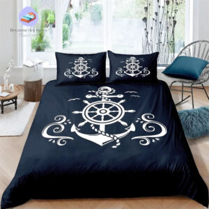 housse de couette Pirate Noir
