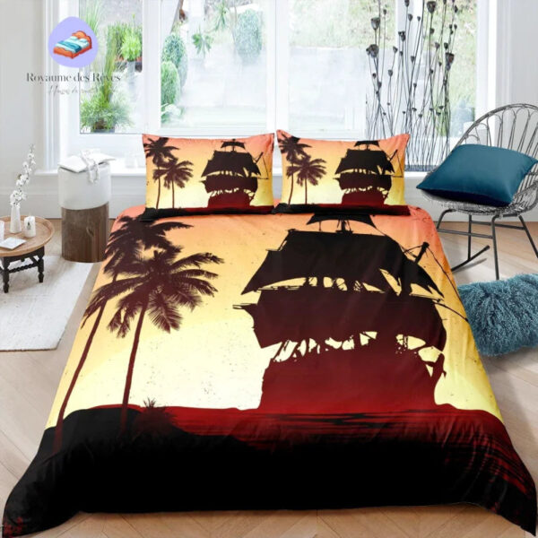 housse de couette Pirate Tropique