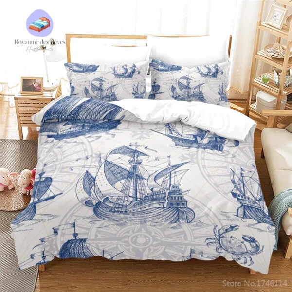 housse de couette Pirate Voyage
