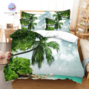 housse de couette Plage Tropique