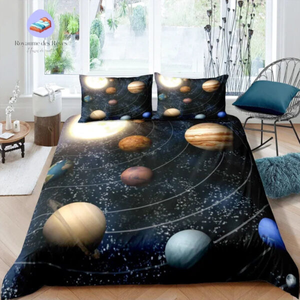 housse de couette Planète Mars