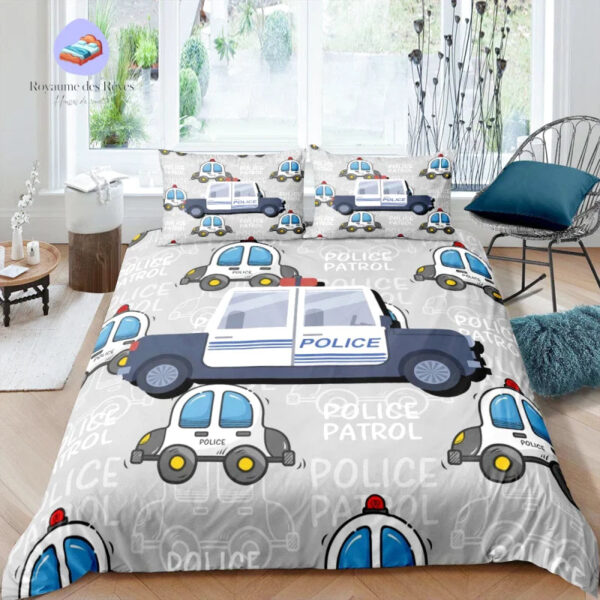 housse de couette Police 1 Personne