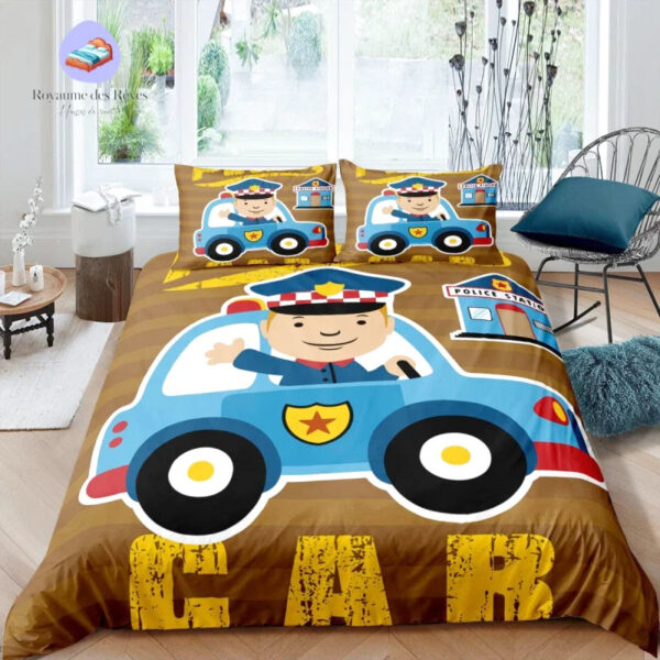 housse de couette Police Bébé