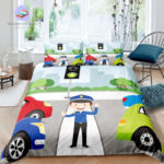 housse couette Police Circulation urbaine