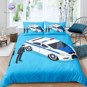 housse de couette Policier